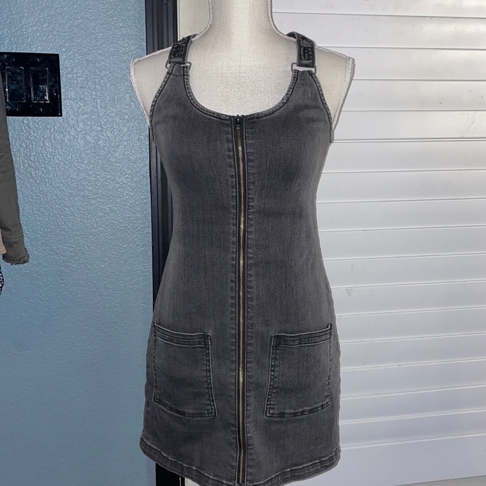 Hollister Denim Zip dress